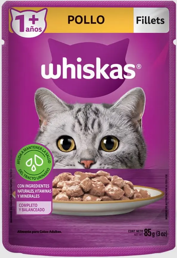 WHISKAS SOB POLLO