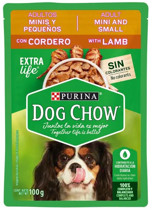 DOG CHOW 100GR MINIS PEQ CORDE