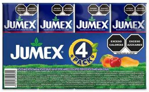 JUGO JUMEX 237ML TETRA PQT C/4