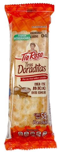TIA ROSA TIRAS DORADITAS  50GR