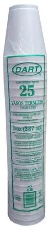 VASO TERMICO DART NO. 8