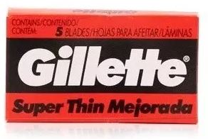 NAVAJAS GUILLETE PQT. C/5