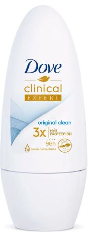DOVE DESOD BOL 50ML CLINICAL O