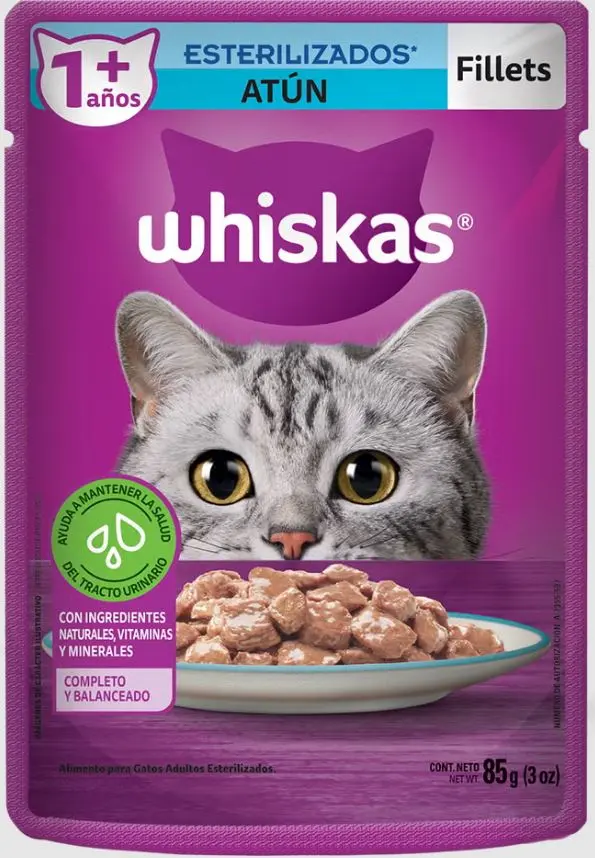 WHISKAS SOB ATUN PESCADO BLANC