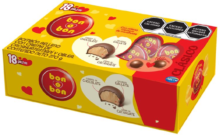 BON O BON 15GR CHOCOL CJA C/18