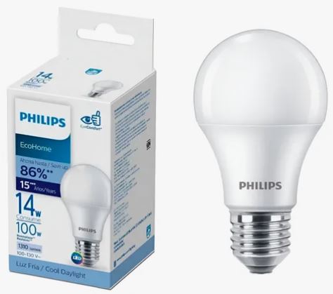 FOCOS AHORRADOR PHILIPS 14W
