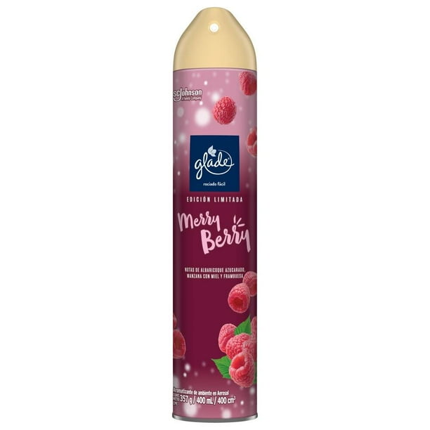 GLADE SPRAY MERRY BERRY  400M