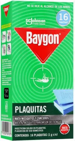 BAYGON PLAQUITAS C/16