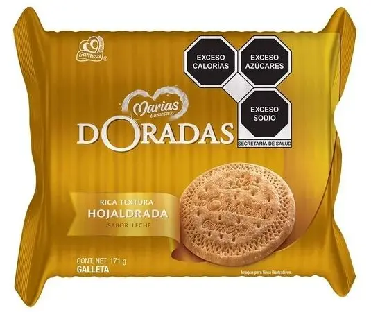 GAMESA DORADAS HOJALDRA 171GR