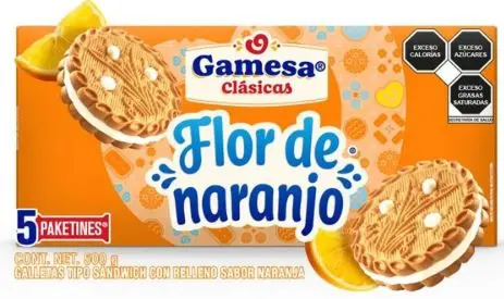 GALLETAS FLOR DE NARANJO 500GR