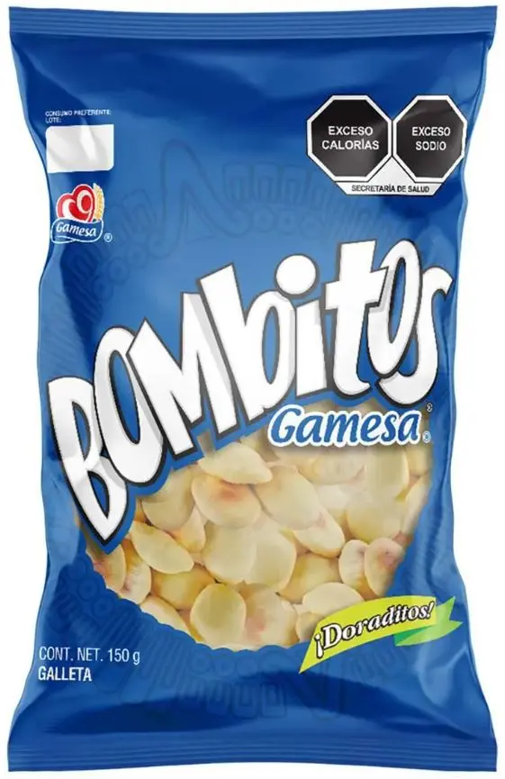 GAMESA BOMBITOS        150GR