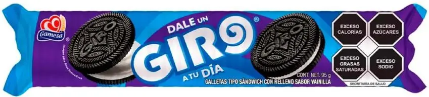 GAMESA GALLETAS GIRO      95GR