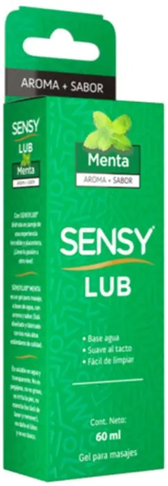 SENSY LUB MENTA         60ML