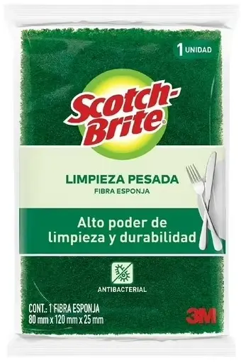 FIBRA SCOTCH BASICA VERDE GDE