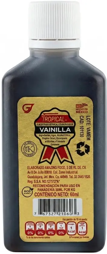 VAINILLA   60ML TROPICAL