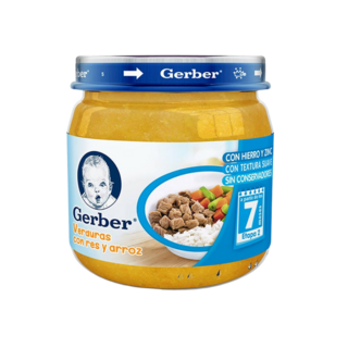[3028455] GERBER 2 100GR VERDURAS Y CARN