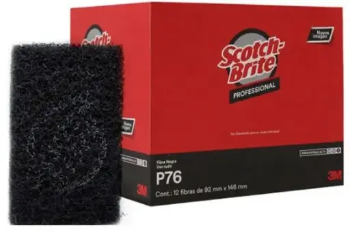 [3029155] FIBRA SCOTCH BRITE NEGRA  P-76