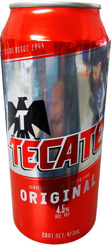 [3021143] CERVEZA TECATE LATON      473M