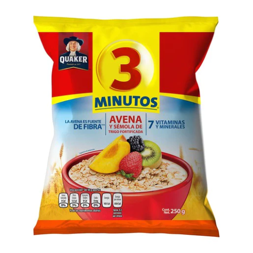 [3030206] AVENA 3 MIN CEREAL 288GR BOLSA