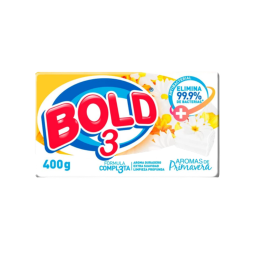 [3029018] BOLD 3 400GR PRIMAVERA  BARRA