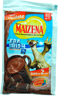 [0142007] MAIZENA SOBRE 50GR CHOCOLATE