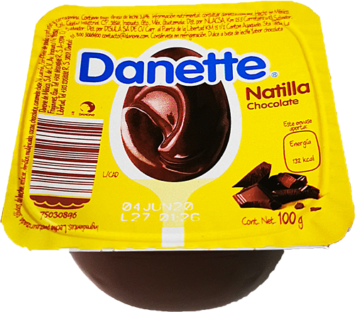 [3025507] DANONE DANETTE NATILLA CHO 100