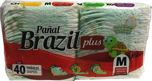 [3023123] PANAL BRAZIL GENERICO MED C/40