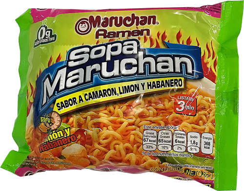 [3023658] SOPA MARUCHAN BOLSA HABANERO