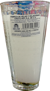 [3022800] VELADORA CRISTO LIMONERO LISO