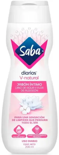 [3030385] SABA JABON INTIMO NATURAL 200M