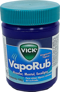 [0513122] VICK VAPORUB 100G TARRO