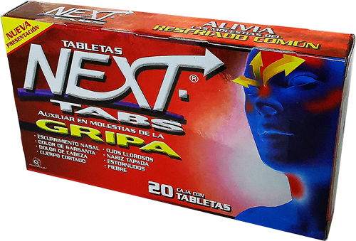 [3025288] NEXT 500MG C/20 TABLETAS
