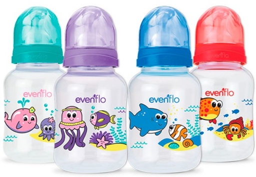 [3030330] BIB EVENFLO 120ML AQUARIO CH