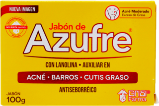 [0119177] JABON AZUFRE GRISI 100G