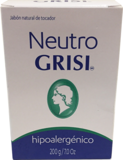 [3015778] JABON NEUTRO GRISI 200GR