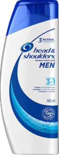 [3024872] HEAD & S  180ML MEN 3 EN 1