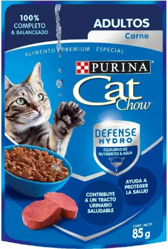 [3030521] CAT CHOW  85GR ADULTO CARNE