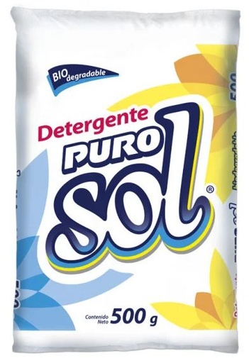 [3030828] PURO SOL DETERGENTE  500GR