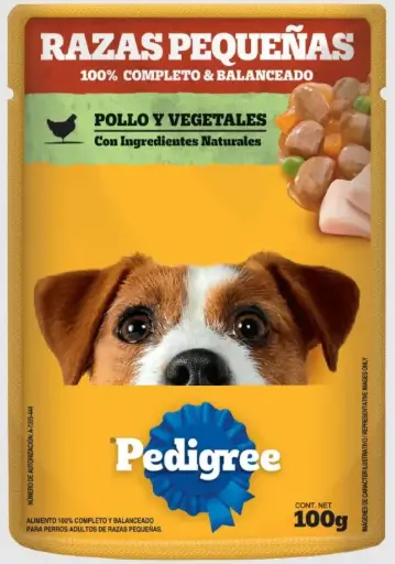 [3030951] PEDIGREE SOB PEQUES VEGET 100G