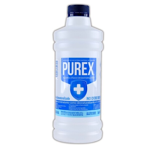 [3031060] ALCOHOL PUREX AZUL  500ML