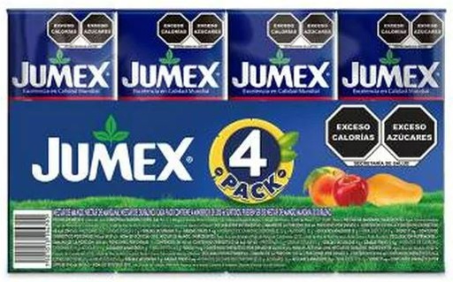 [3031131] JUGO JUMEX 237ML TETRA C/4 MIX