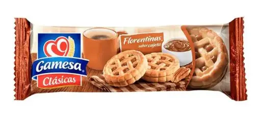 [3031478] GAMESA FLORENTINAS CAJETA 110G