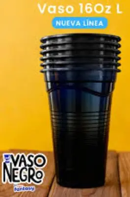 [3031610] VASO FANTASY NEGRO   # 16 C/25