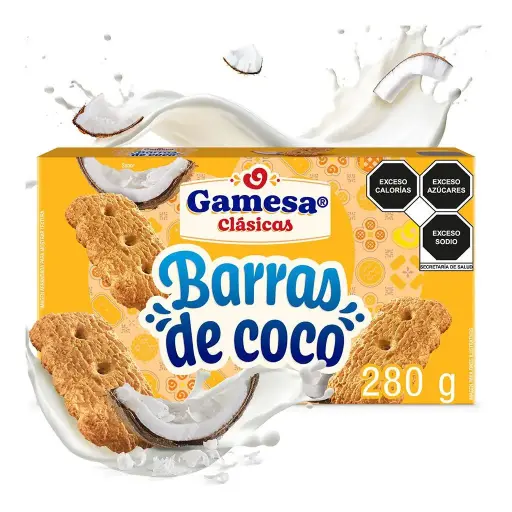 [3031738] GALLETAS BARRAS DE COCO 280GR